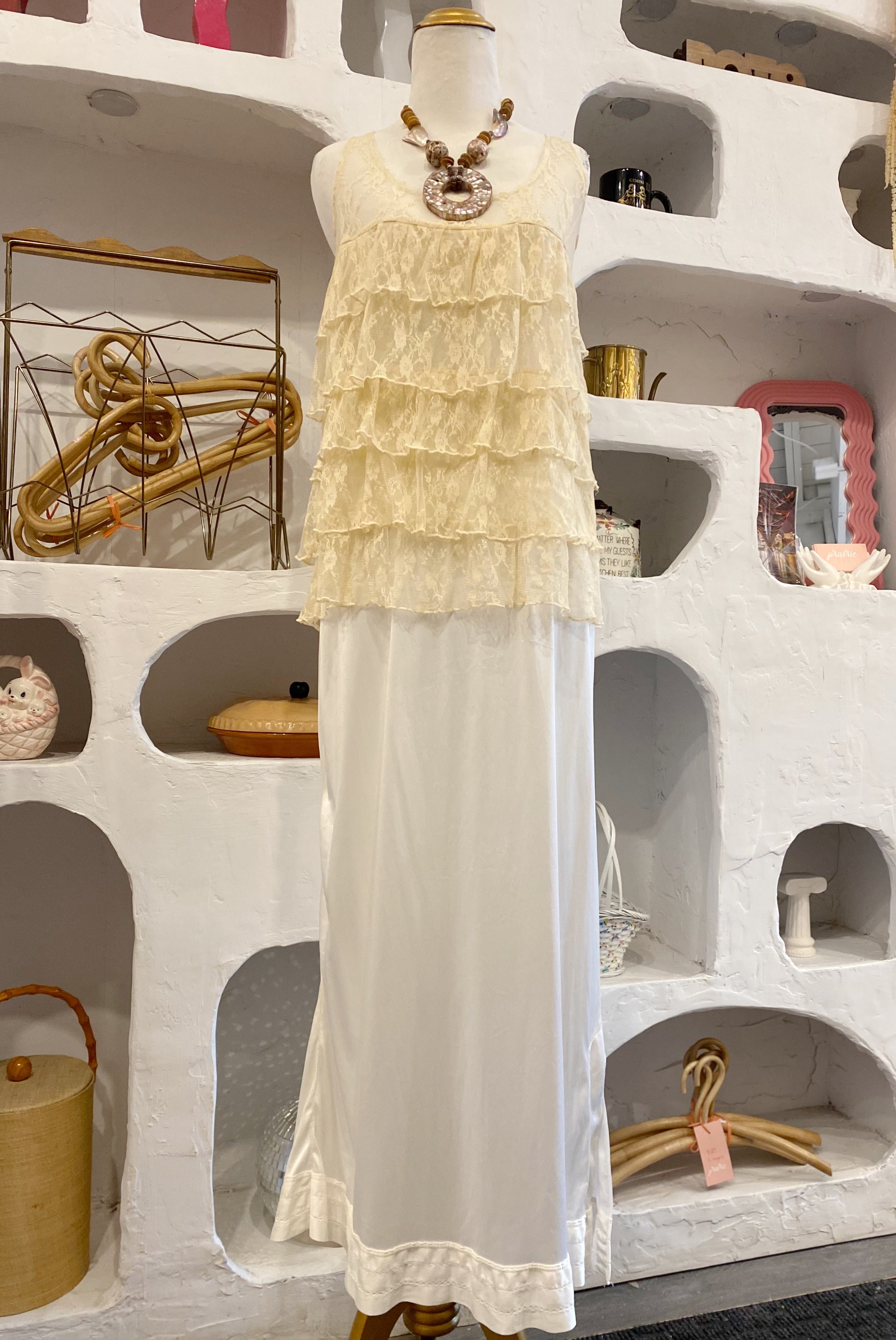 Satin Slip Skirt