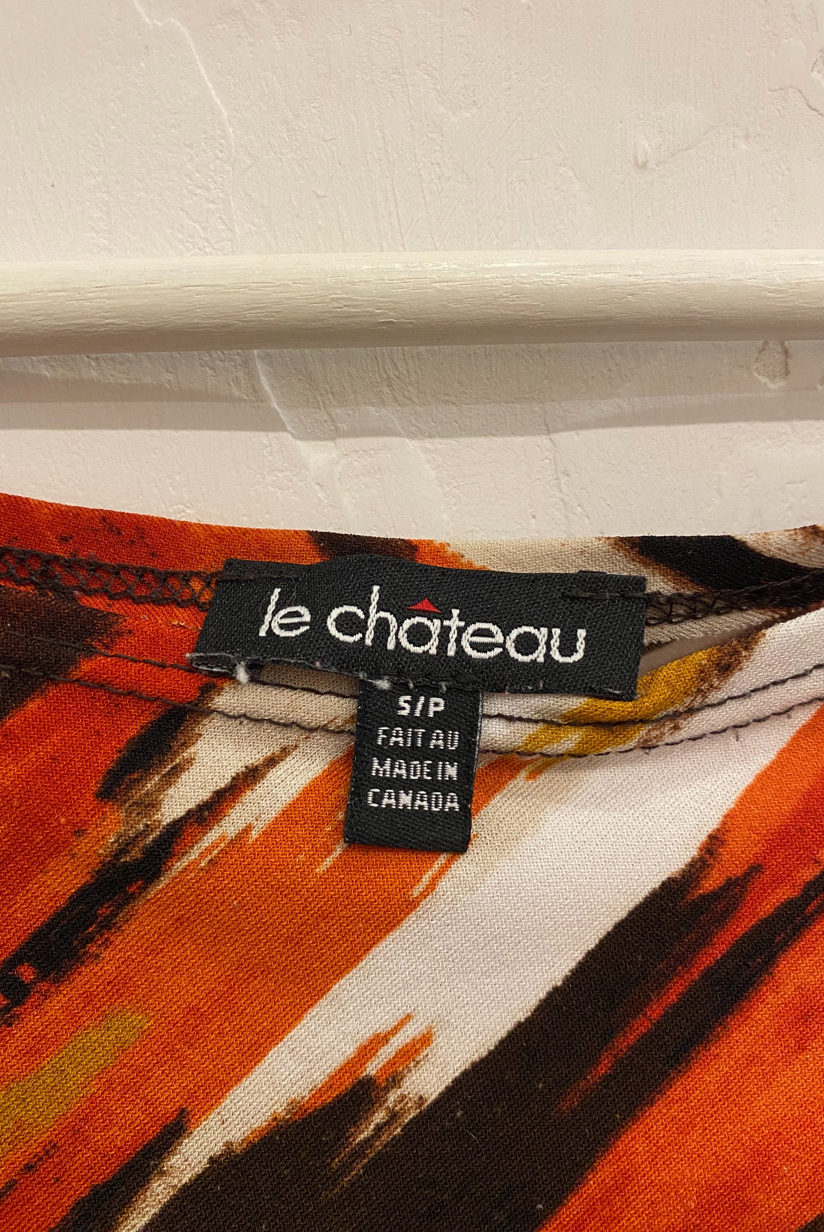 Y2K Le Chateau Asymmetrical Tunic
