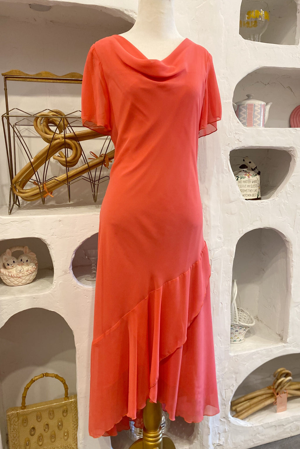 Coral Dress
