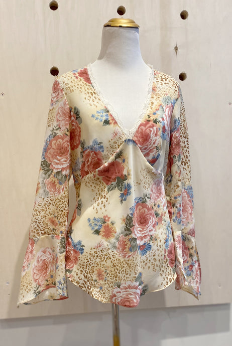 Sheer Y2K Top