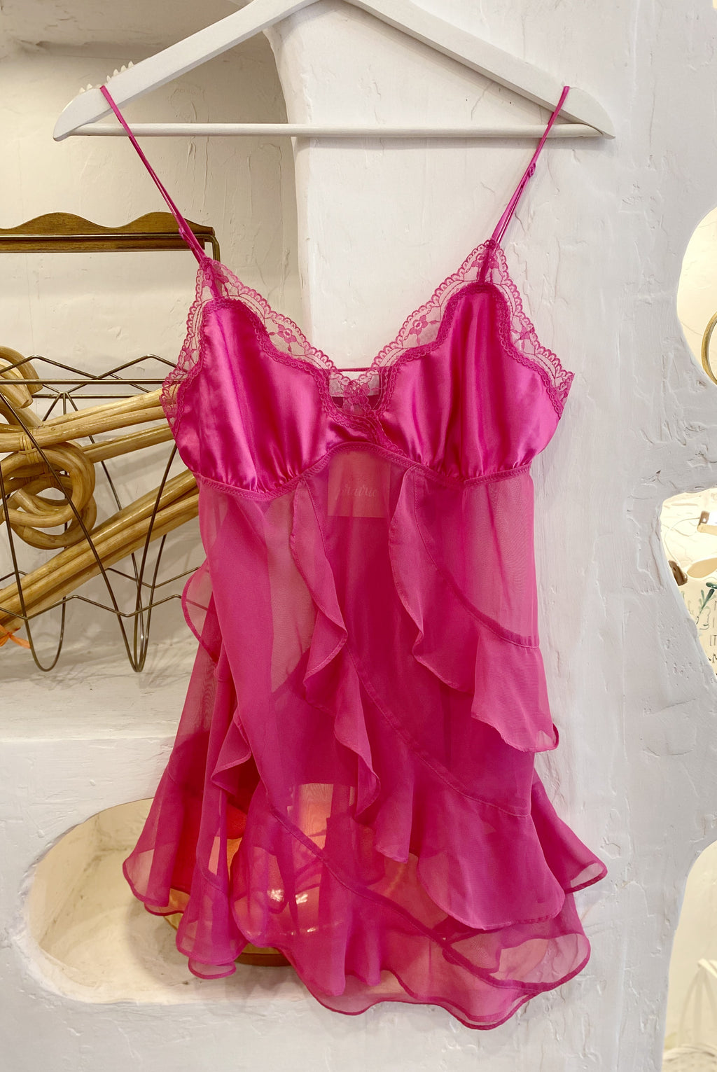 Ruffle Lingerie Dress