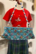 Sequinned & Beaded Evening Bag