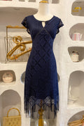 Lace Fringe Dress