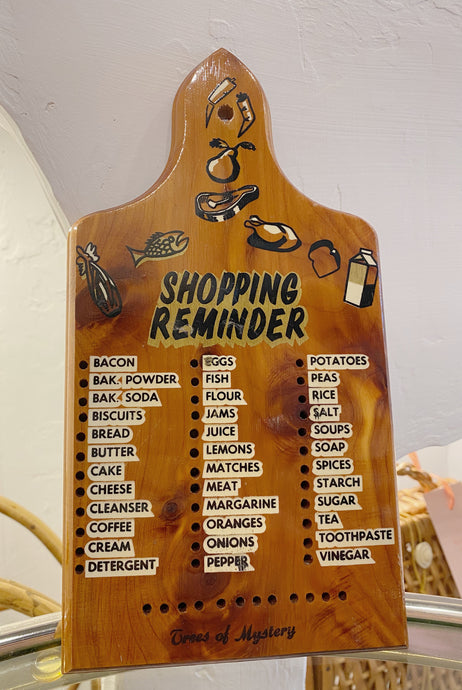 Shopping List