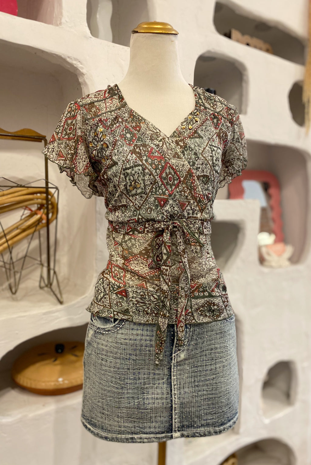 Sheer Blouse