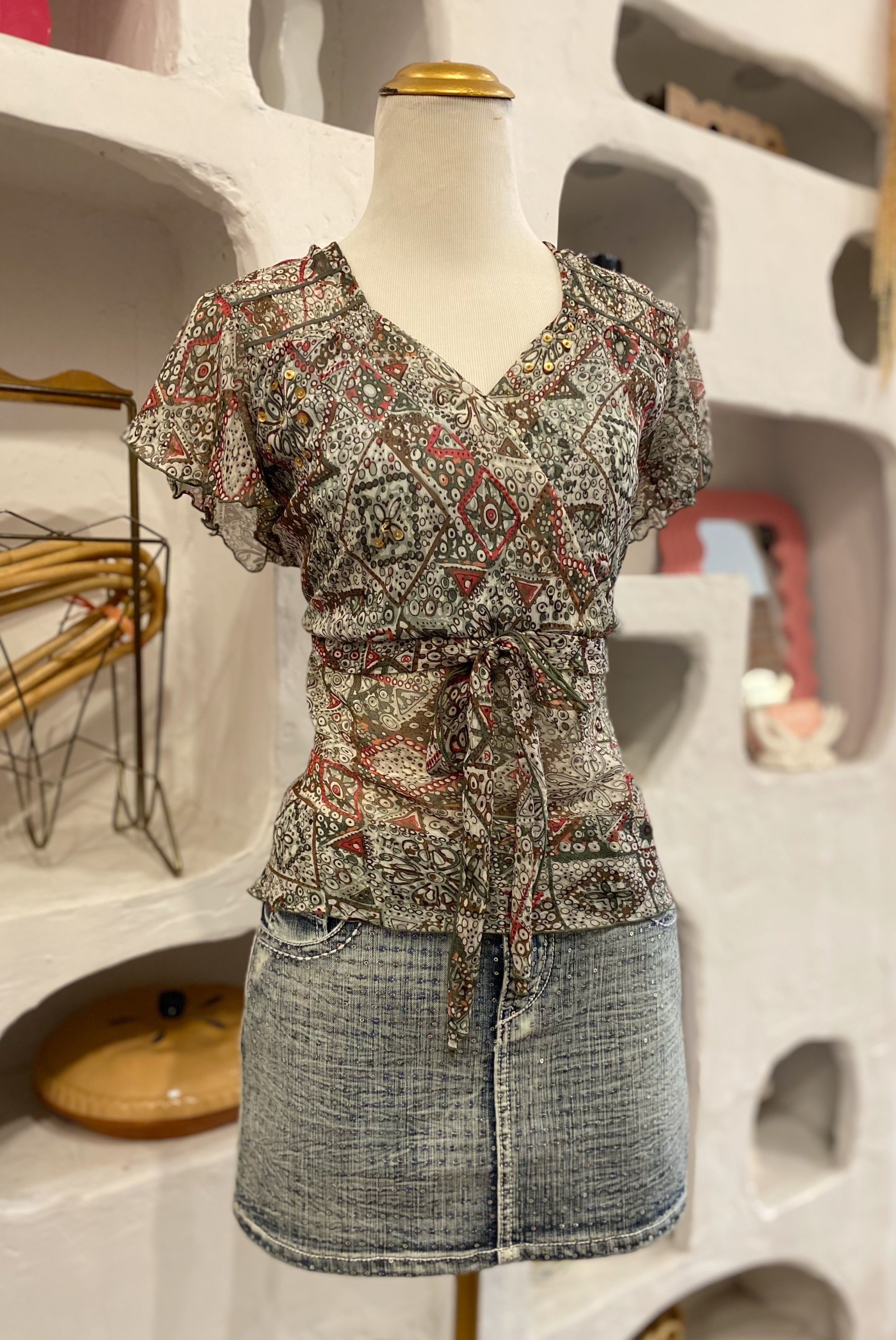 Sheer Blouse