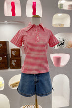 Gingham Polo