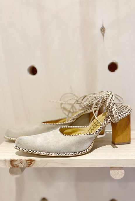 Suede Mules