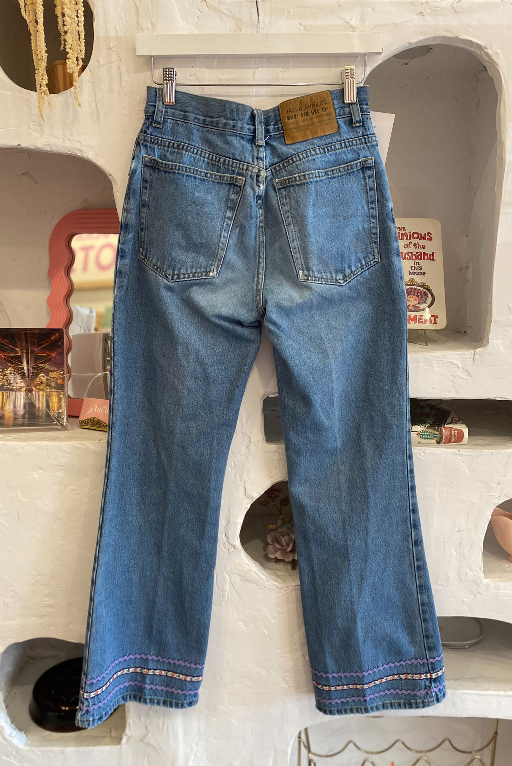 90s Embellished Straight Leg Jeans