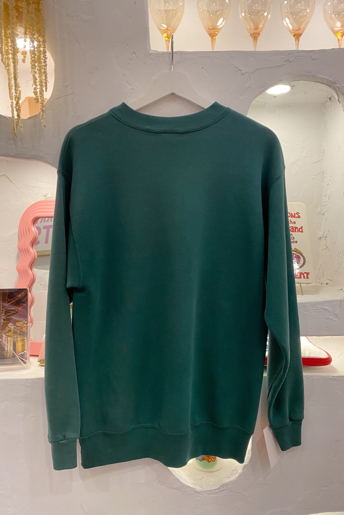 90s Green Philadelphia Zoo Pullover Sweater