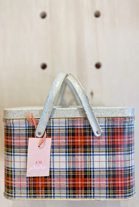 Metal Picnic Basket