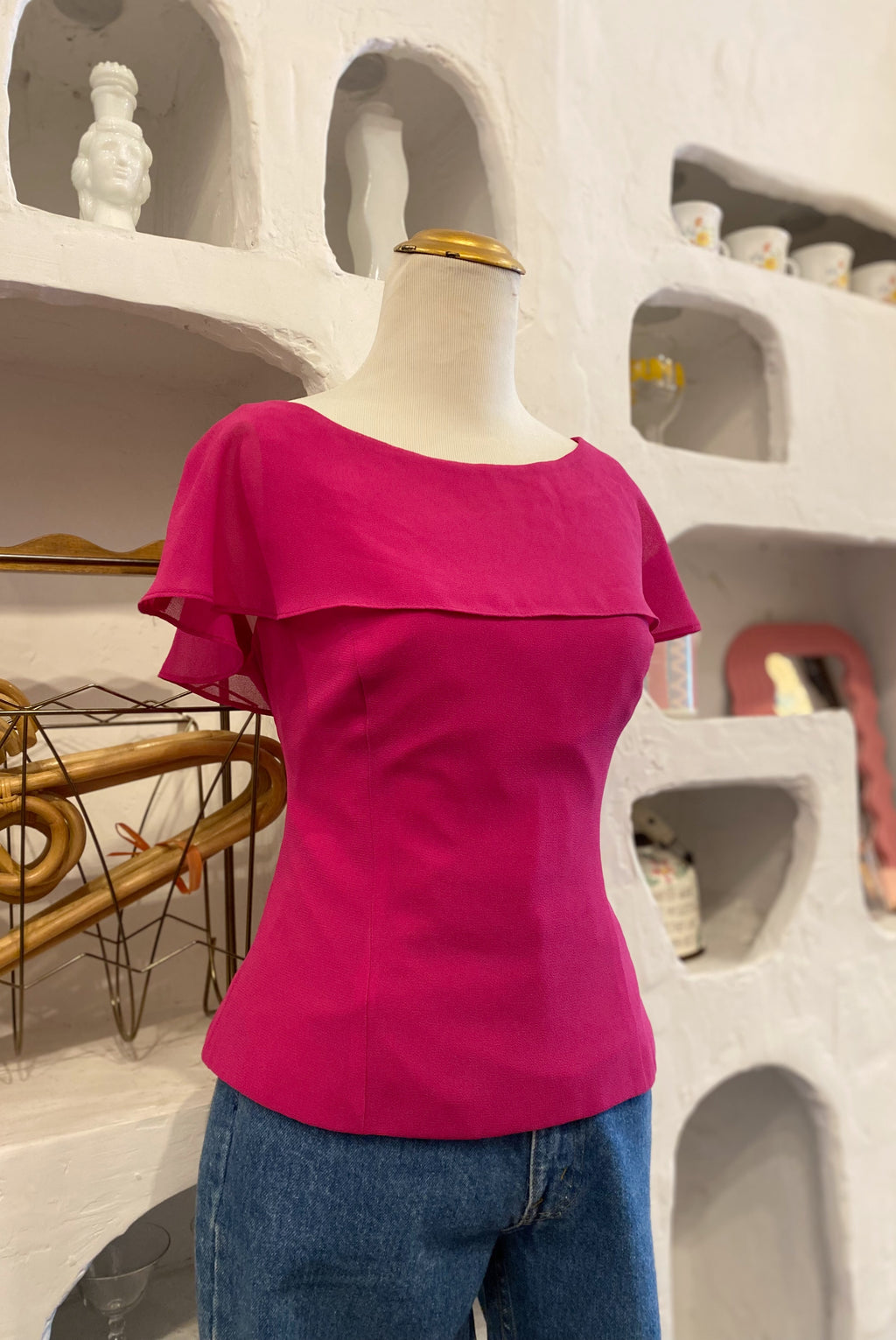 Magenta Top
