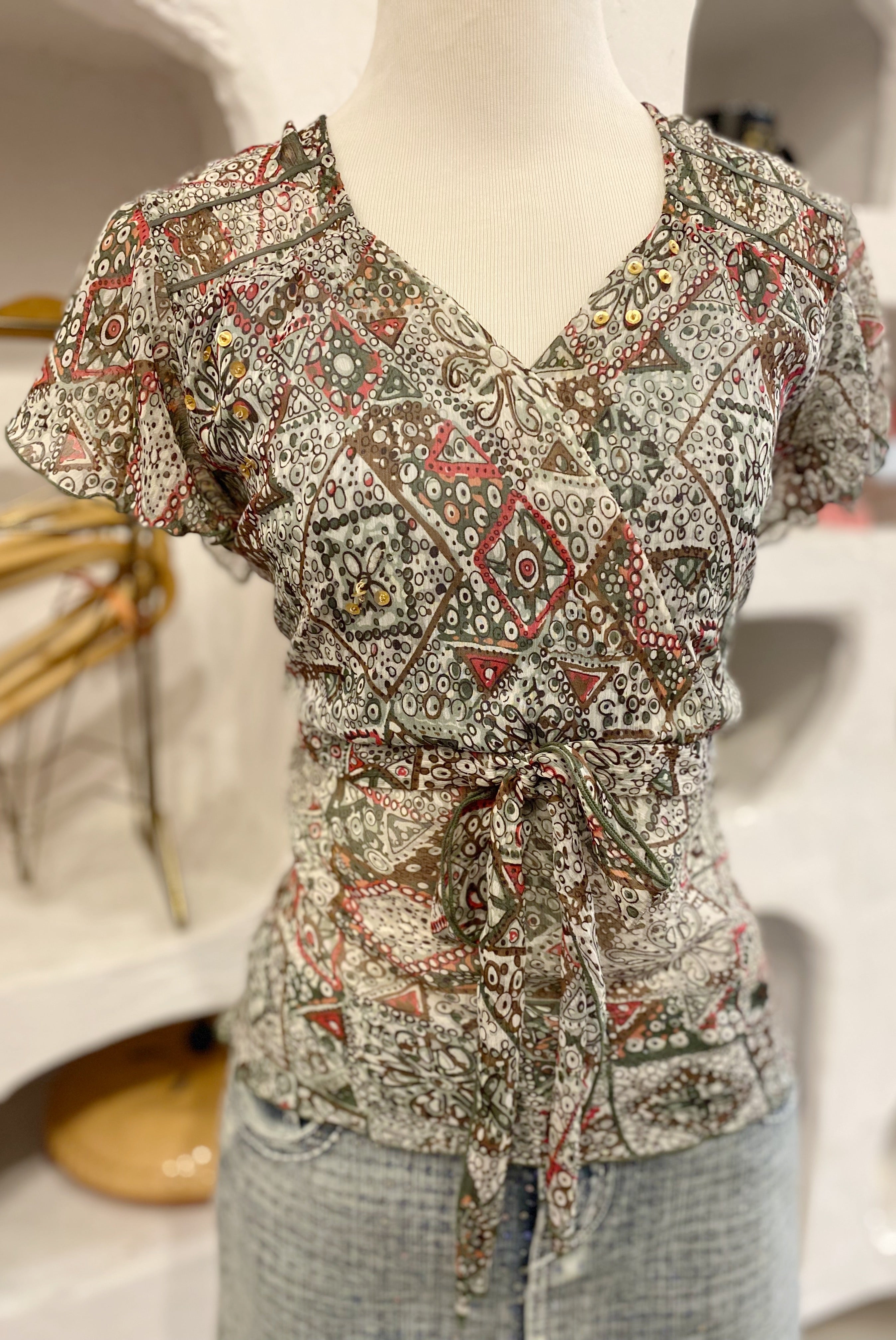 Sheer Blouse