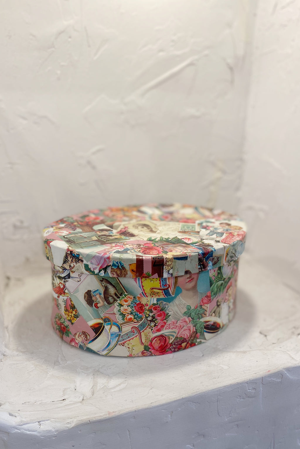 Hand Decorated Decoupage Box