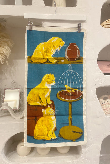 Cat Tea Towel