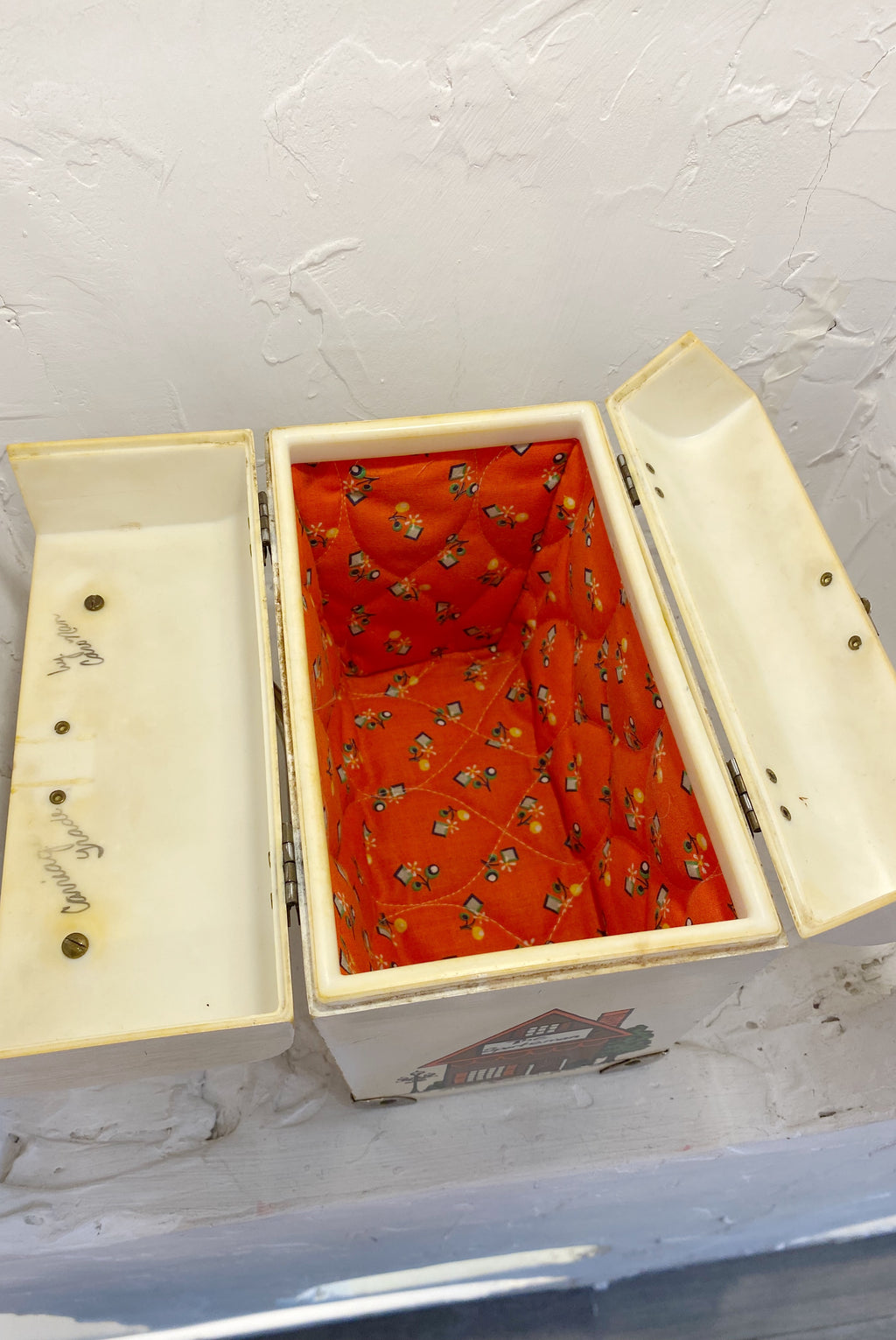 Hand Painted Wooden Box Purse