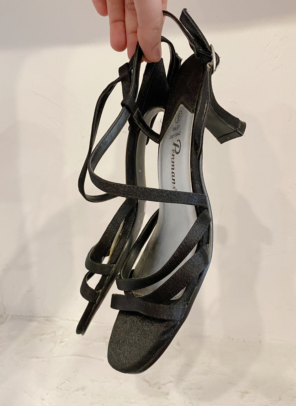 Strappy Kitten Heels