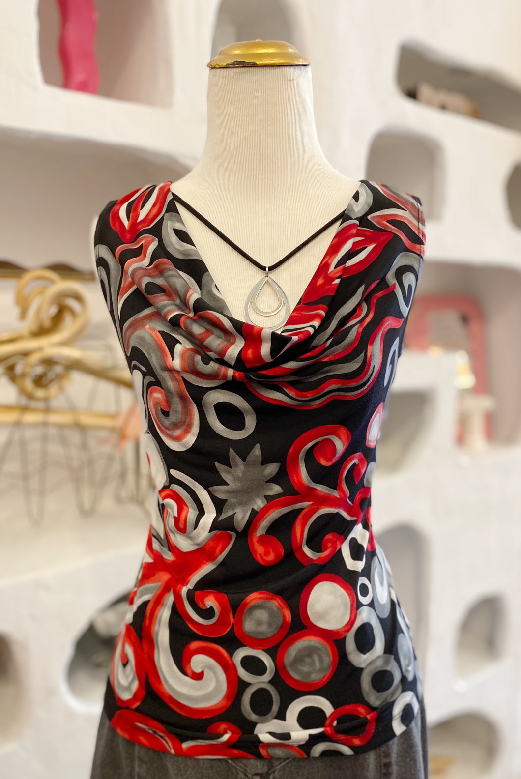 Cowl Neck Tank