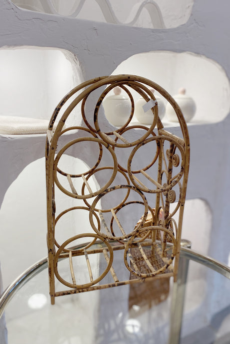 Rattan Wine Rack