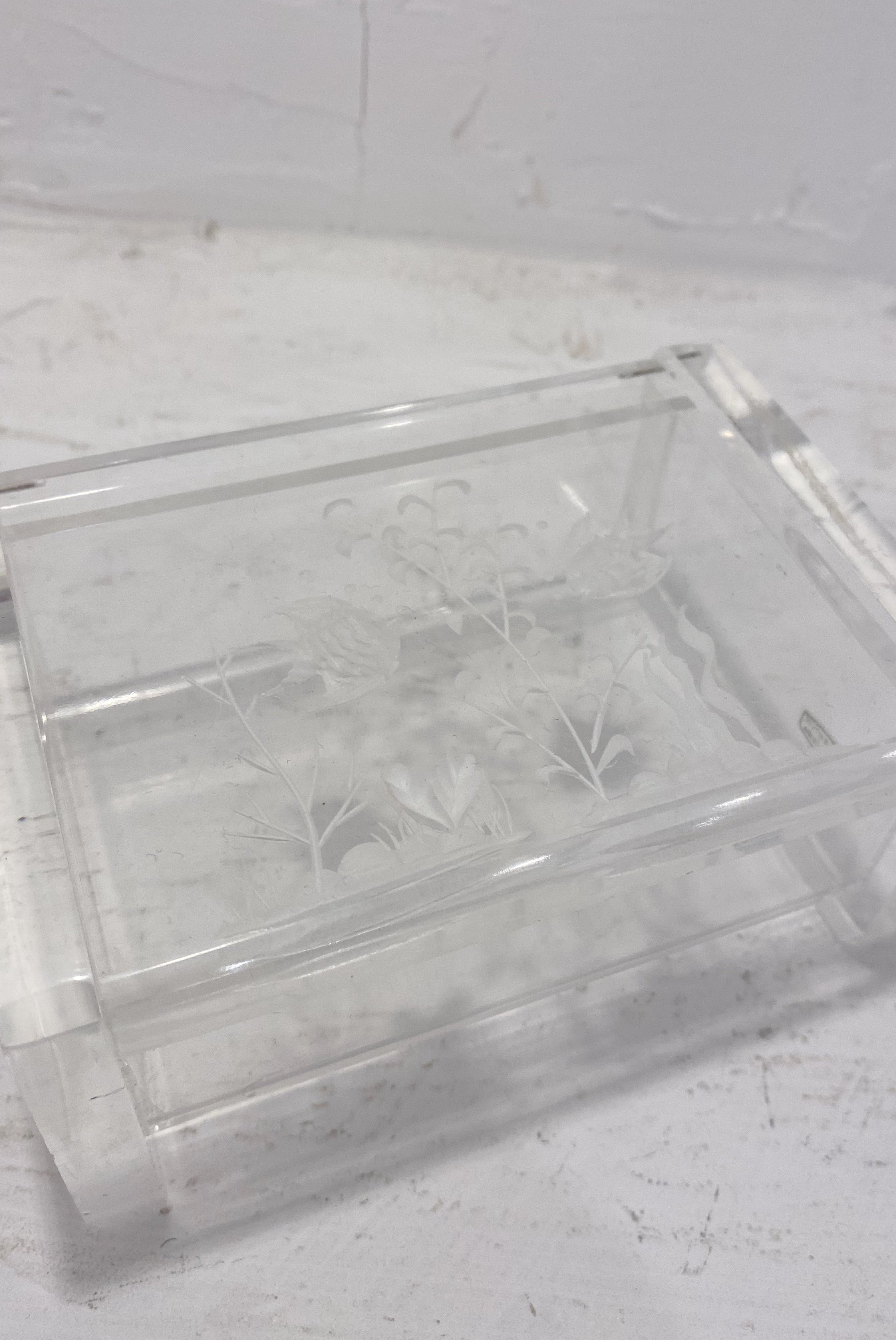 Lucite Box