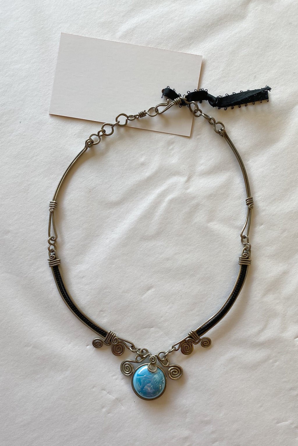 Handmade Wire Wrapped Necklace