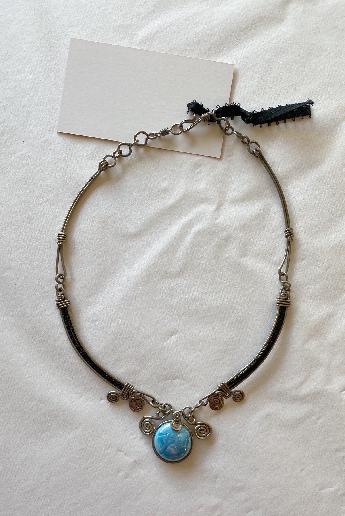 Handmade Wire Wrapped Necklace