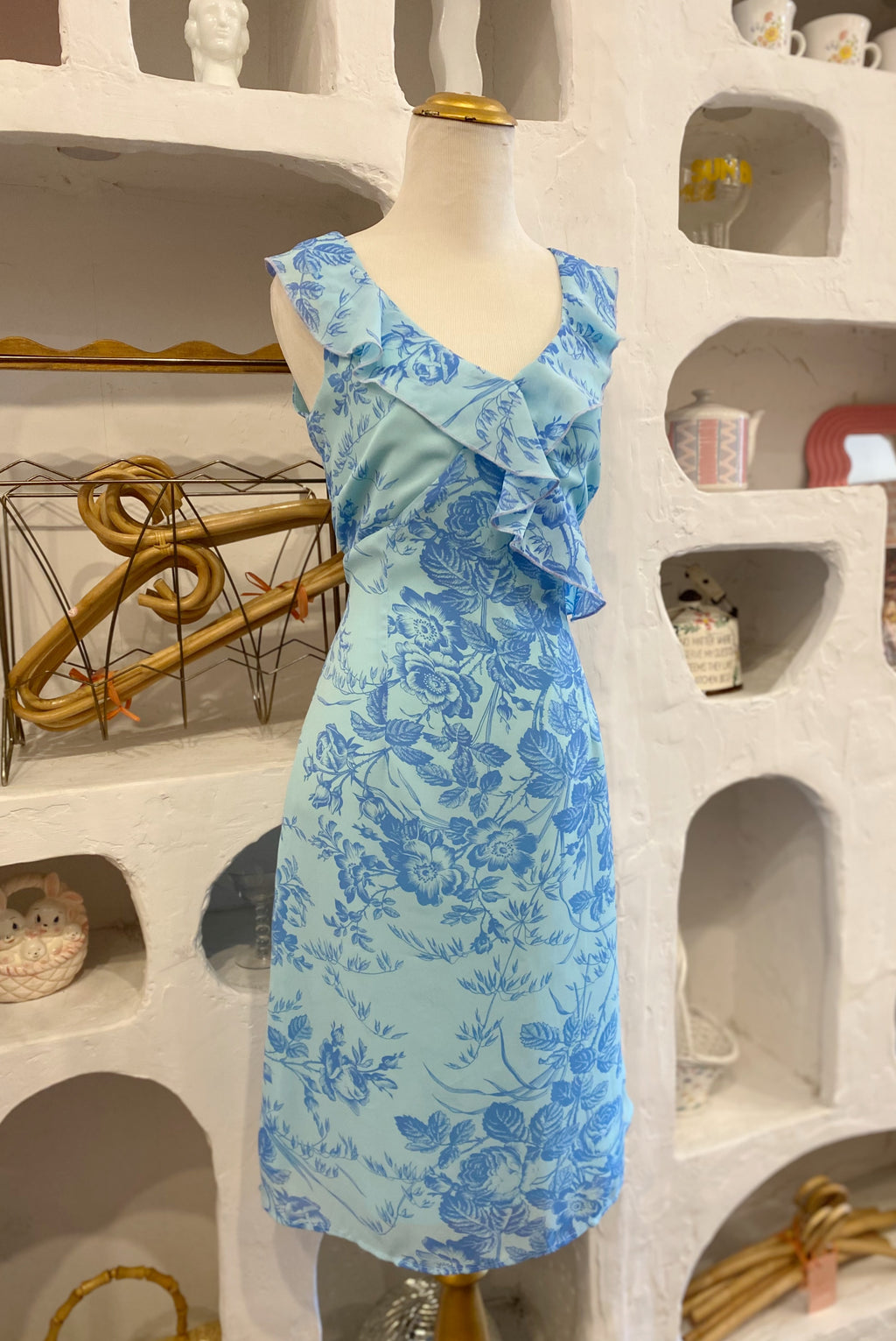 Mesh Midi Dress