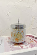 Vintage Floral Porcelain Egg Coddler