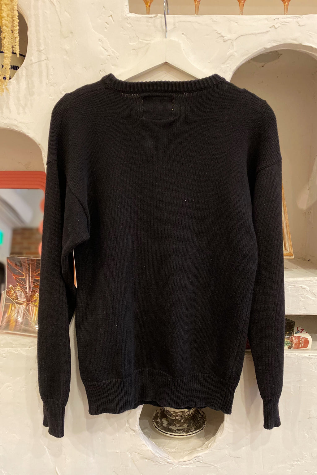 90s Bermuda Railway Knit Sweater
