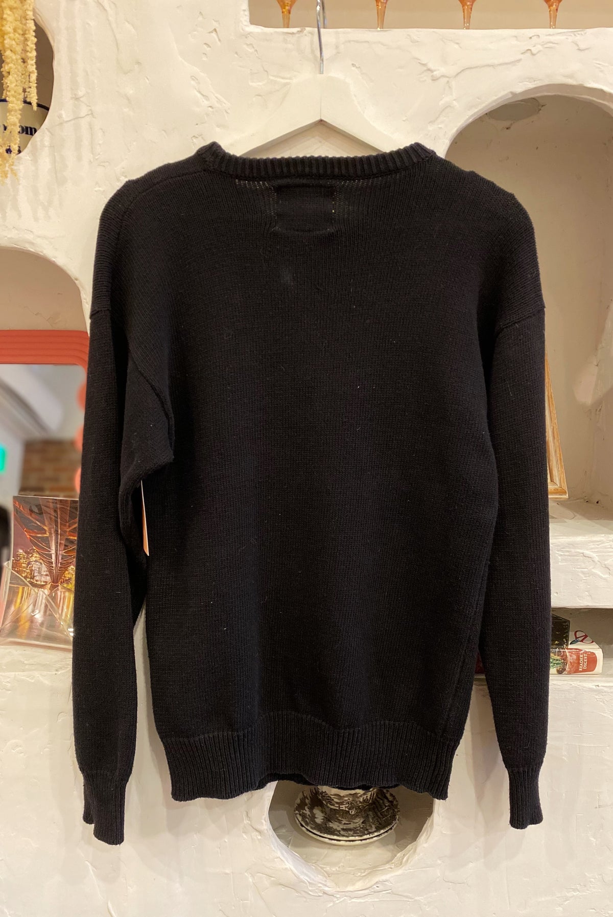 90s Bermuda Railway Knit Sweater