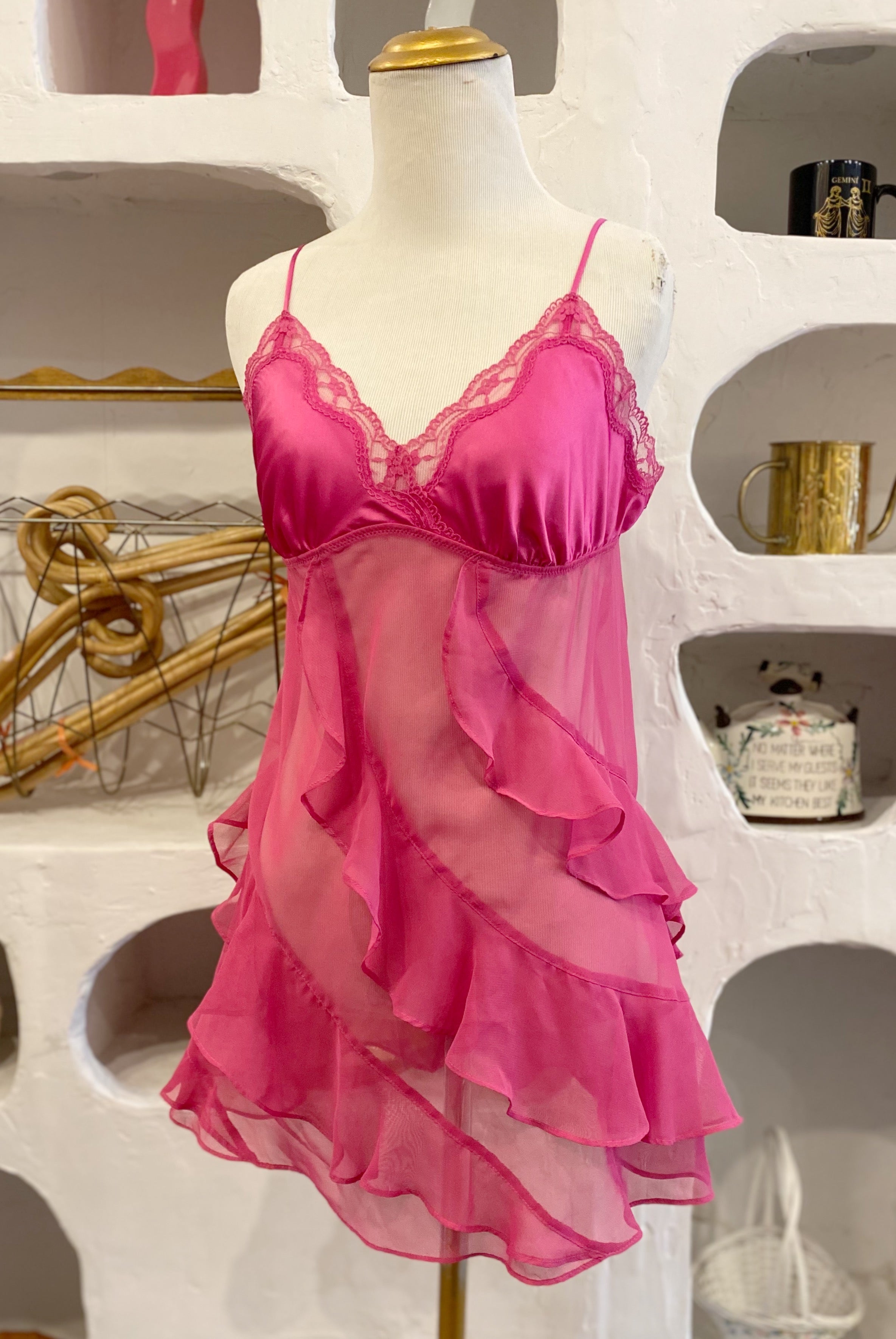 Ruffle Lingerie Dress