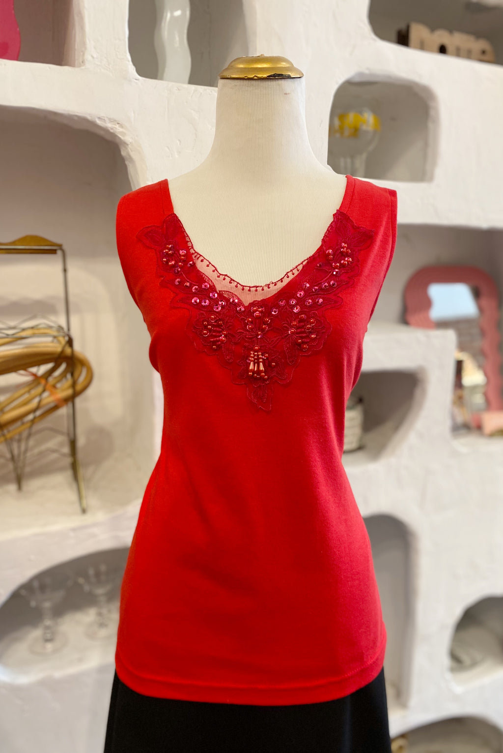 Beaded stank
