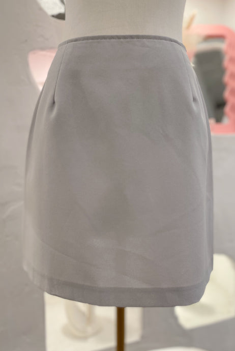 Grey Mini Skirt