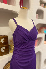 90s Purple Dress