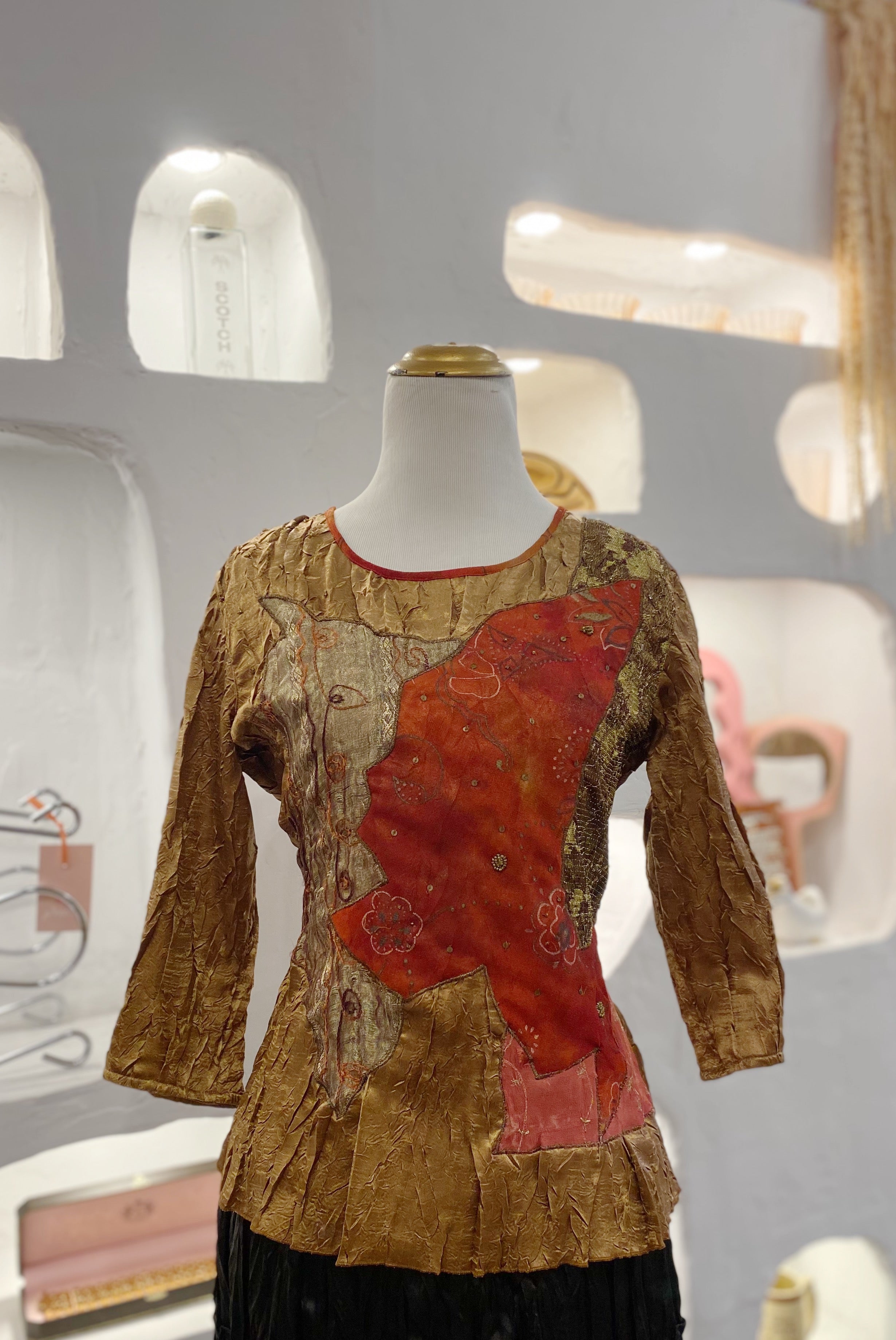 Patchwork Blouse