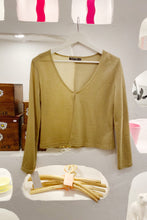 Gold Cardigan