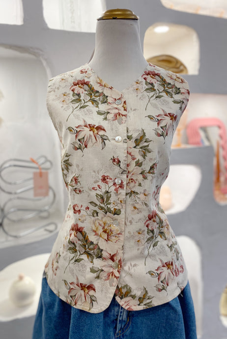 Floral Vest
