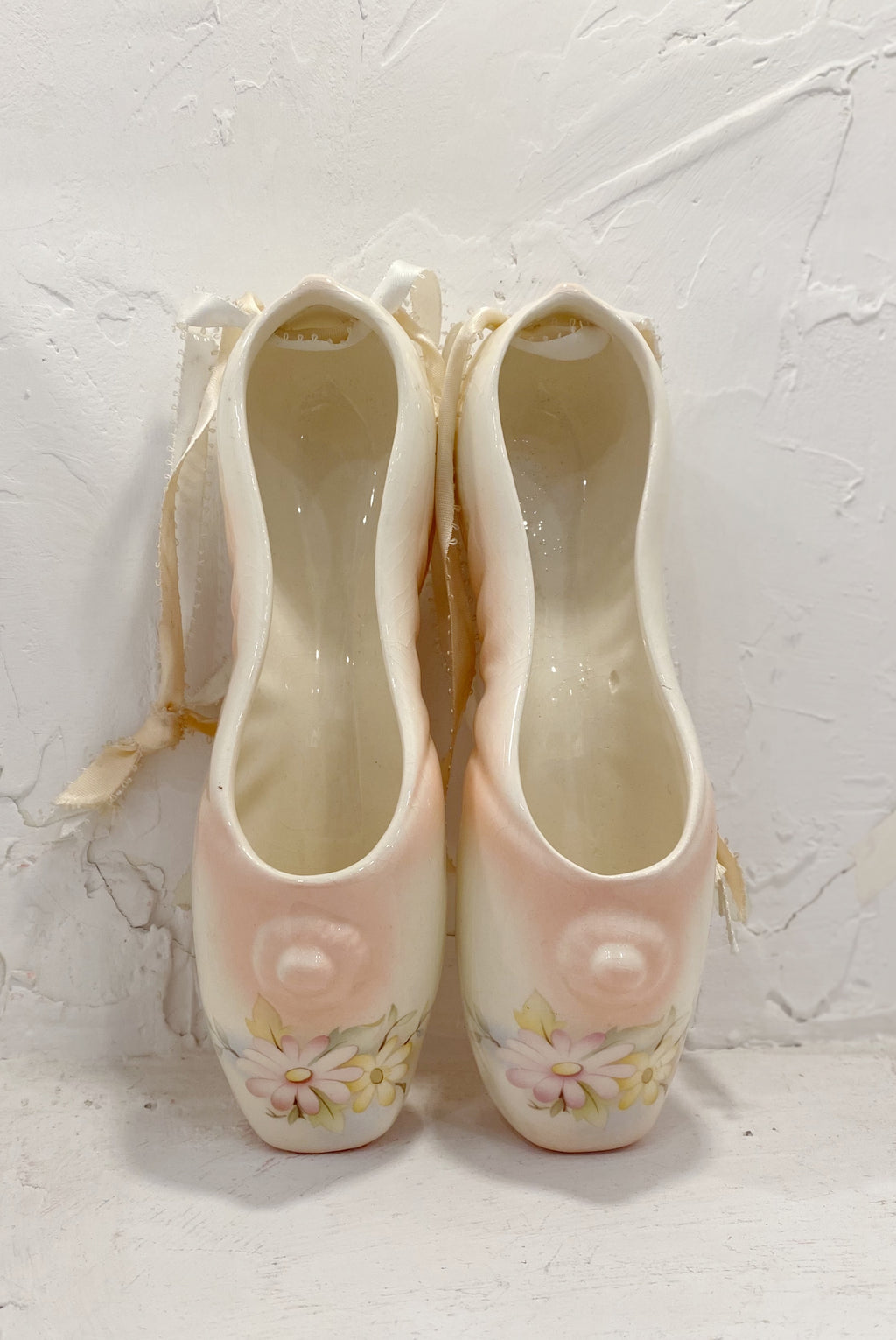 Wall Hanging Ceramic Ballet Slippers