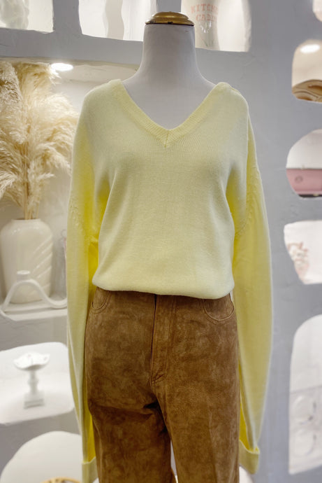Yellow Sweater