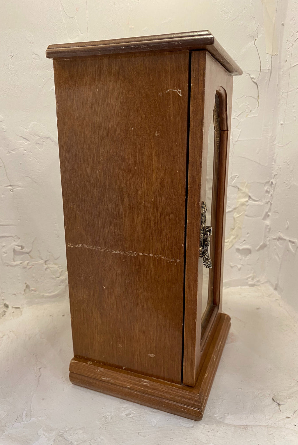 Jewelry Armoire with Necklace Carousel