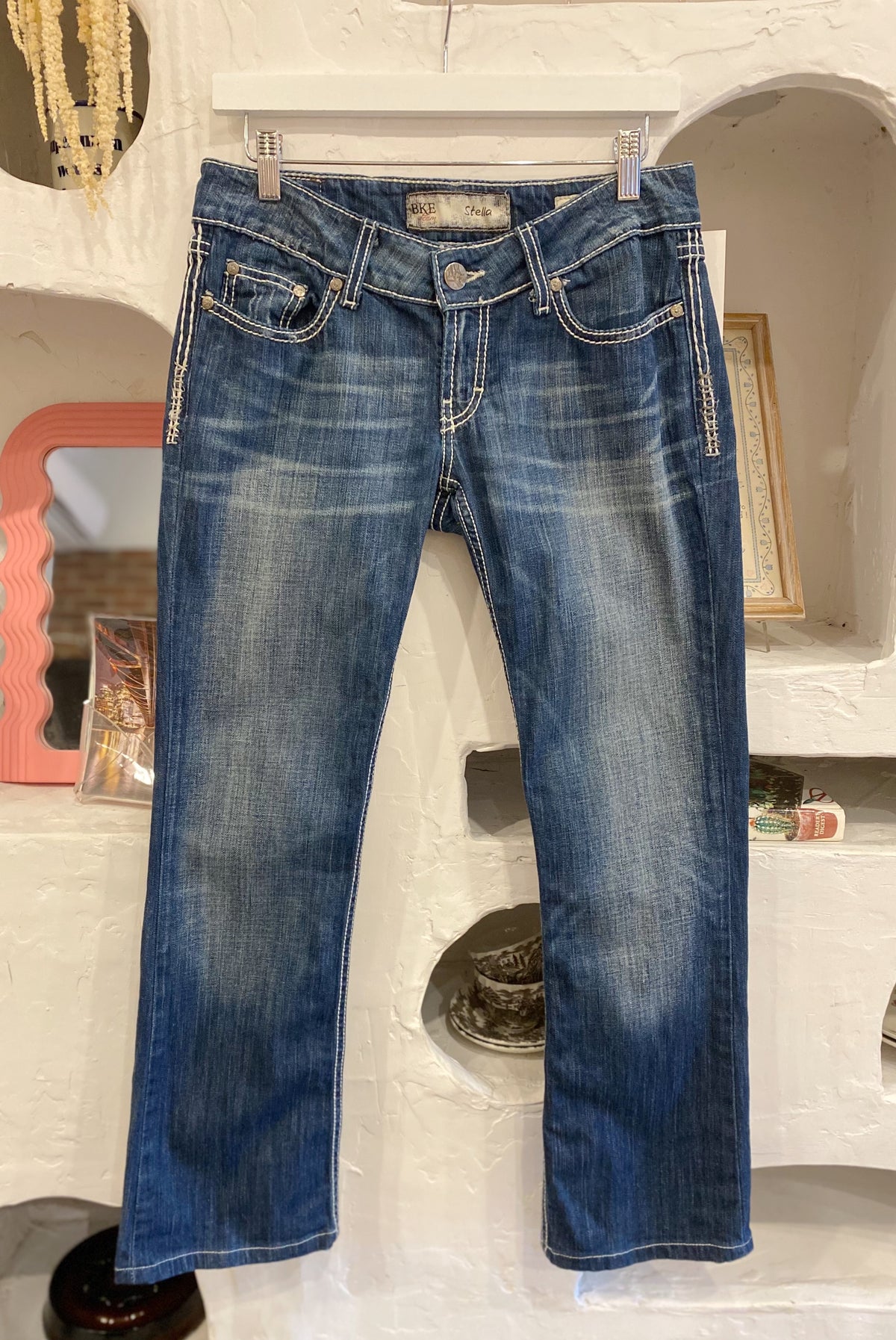 Y2K Ultra Low Rise Bootcut Jeans