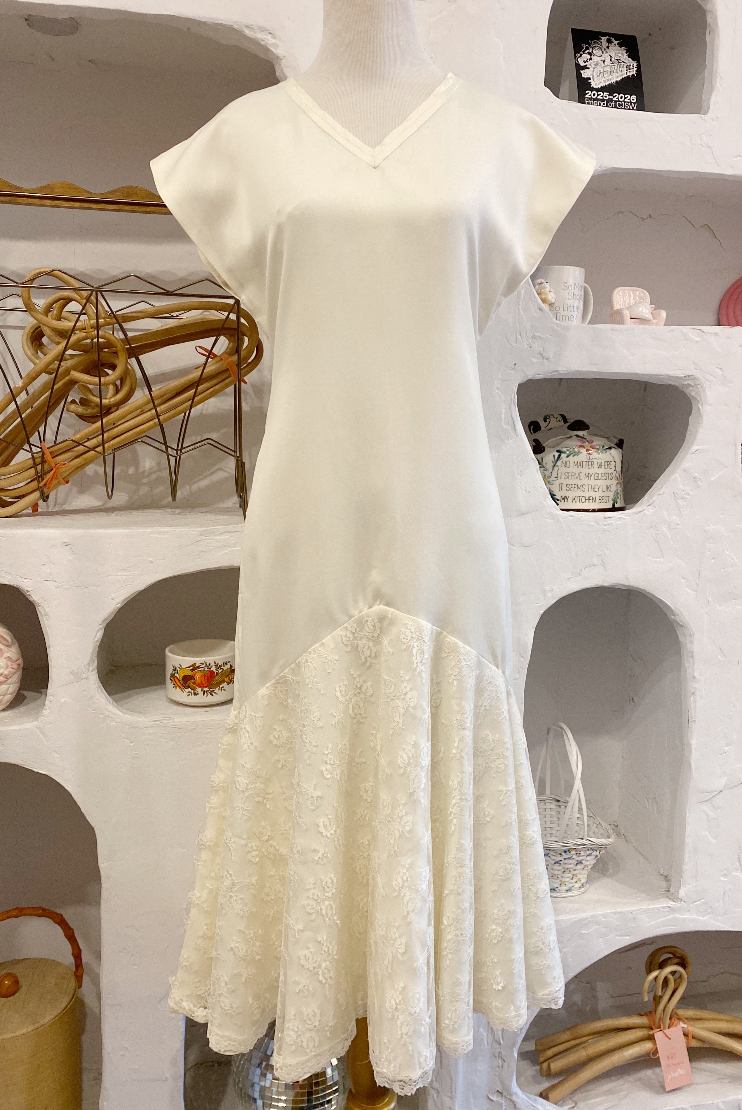Cream Dress