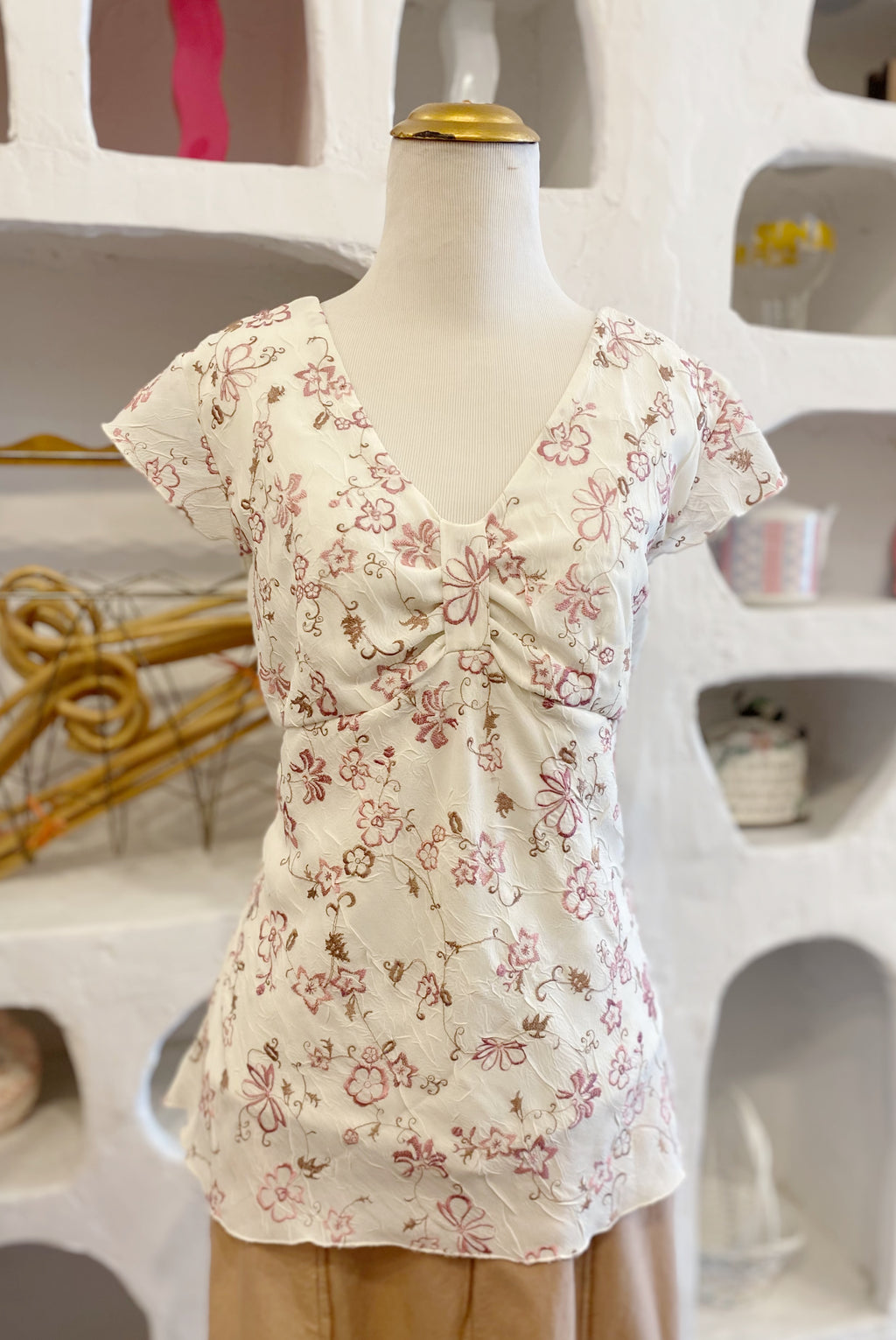 Embroidered Tee