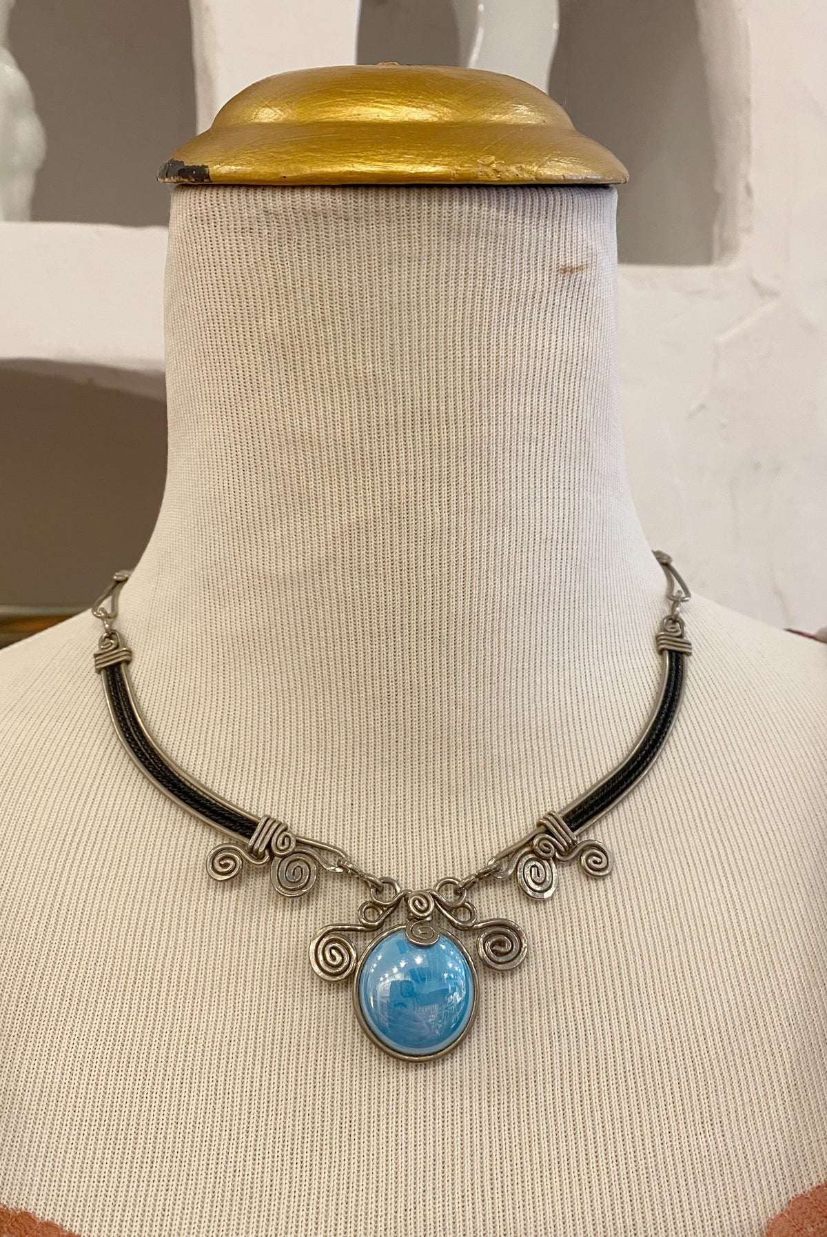 Handmade Wire Wrapped Necklace