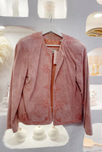 Pink Suede Blazer