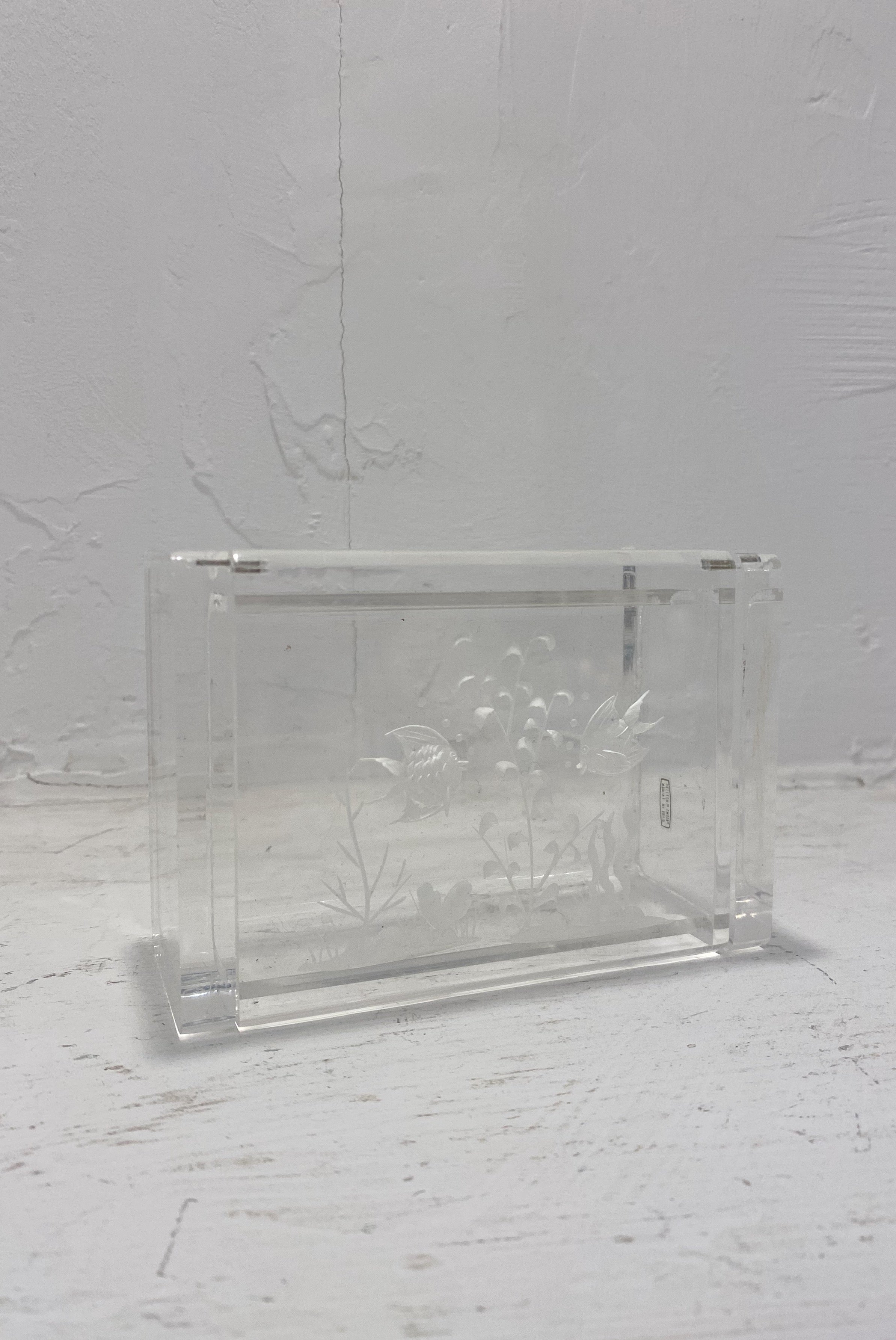 Lucite Box