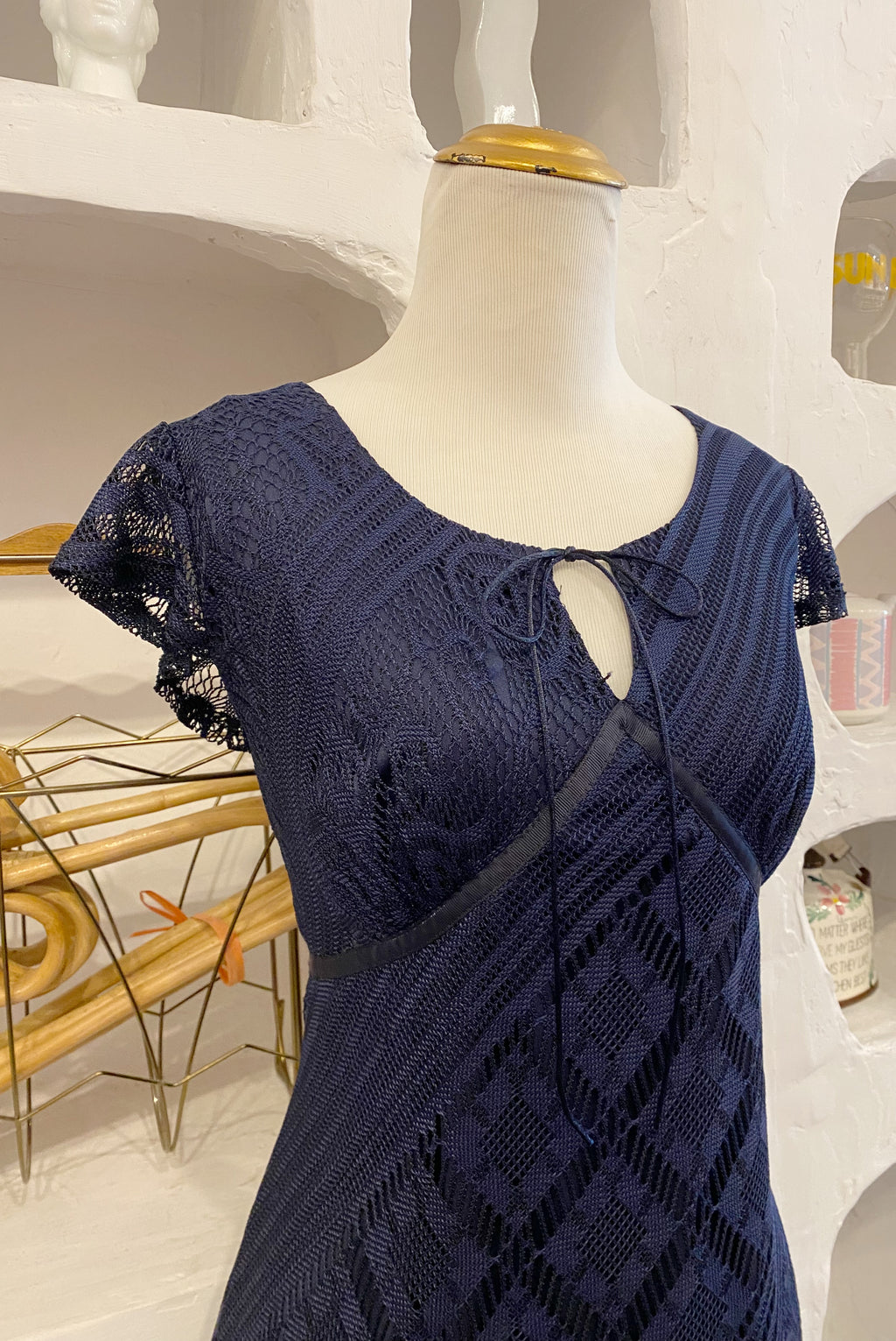 Lace Fringe Dress