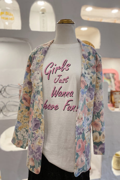 Floral Blazer