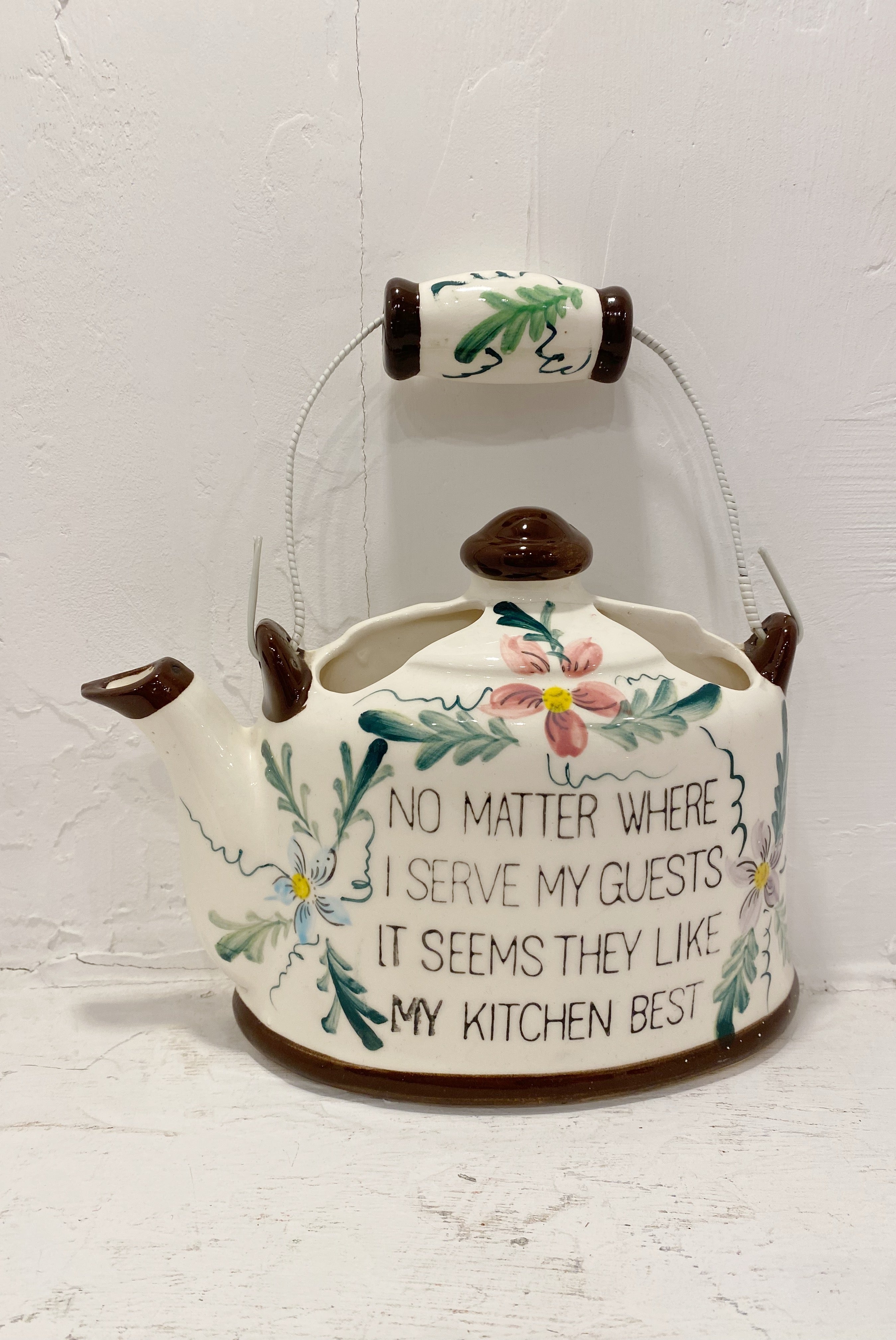 Teapot Wall Vase
