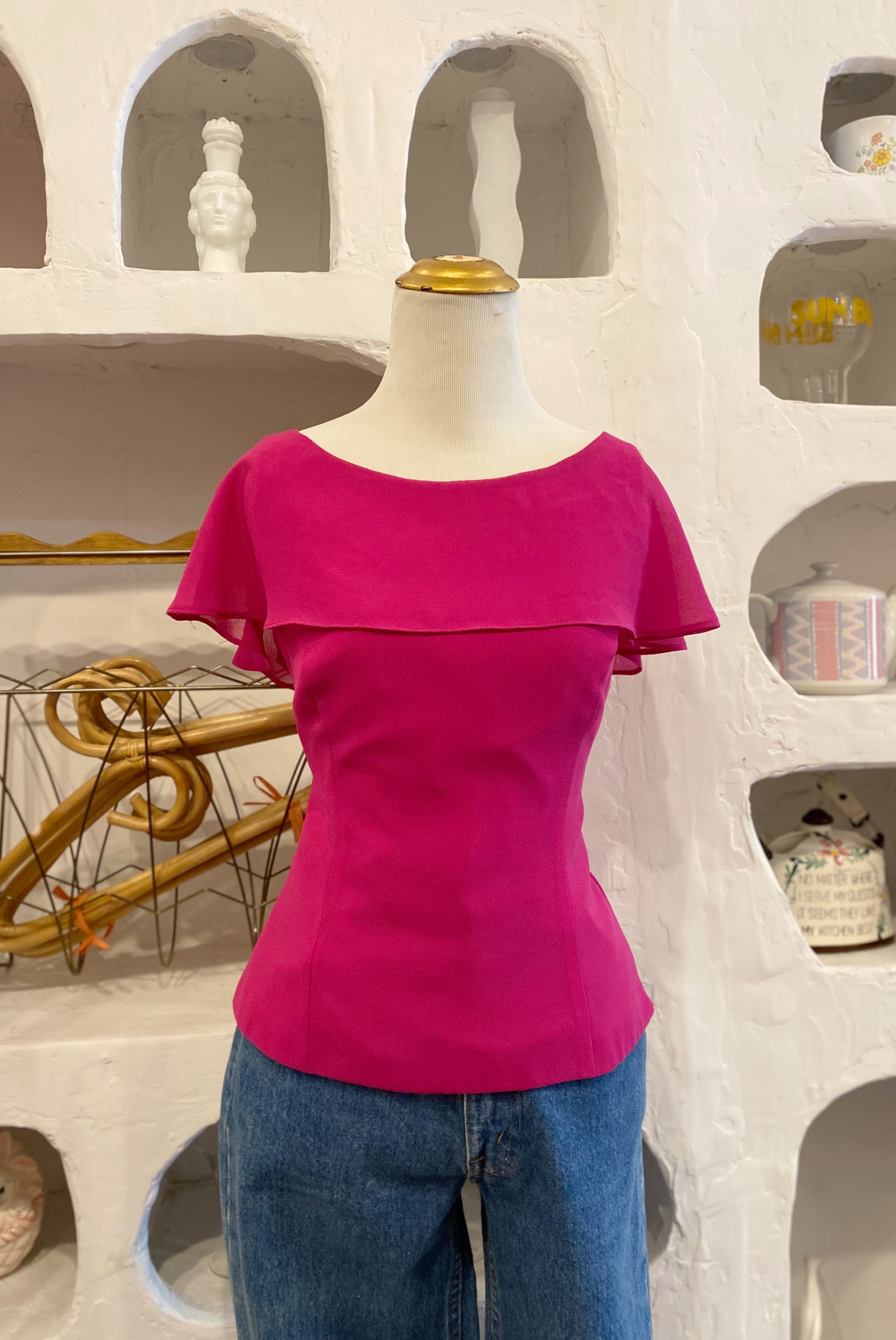 Magenta Top